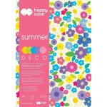 Happy Color Blok Deco Summer A4 170g 20 listů 5 barev HA 3817 2030 120 – Hledejceny.cz