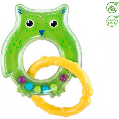 Canpol babies Chrastítko sovička zelená – Zboží Dáma