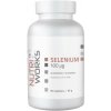 Vitamín a minerál NutriWorks Selenium 100 µg 90 kapslí