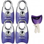 Master Lock 4630EURQAST fialový 4 ks – Zboží Mobilmania