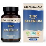 Dr. Mercola Zinek 15 mg plus selen 200 mcg 90 kapslí – Hledejceny.cz
