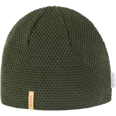 Kama Windstopper merino SPO23 Zimní čepice tmavě zelená – Hledejceny.cz