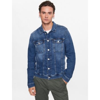 Tommy Jeans pánská džínová bunda modrá