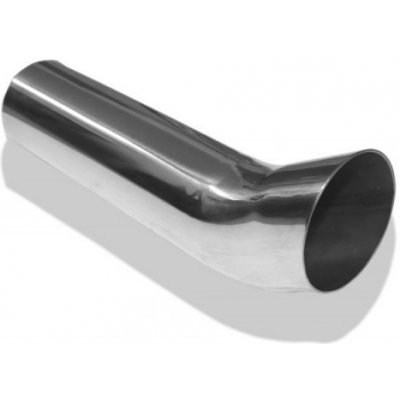 FOX Nerezová koncovka výfuku na zváranie / Typ 18 / okruhlá / FOX design / v priemere 70 mm / Dĺžka 300 mm | Zboží Auto