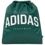 Vrecko na přezůvky ADIDAS-VAR GYMSACK CGREEN/OWHITE Zelená 12 L 2025 – Hledejceny.cz