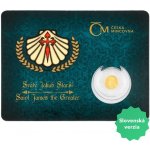 Česká mincovna Zlatá mince Patroni Svatý Jakub SK proof 0,5 g – Hledejceny.cz