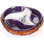 Banquet miska v košíku Lavender 4 díly OK 23 cm – HobbyKompas.cz