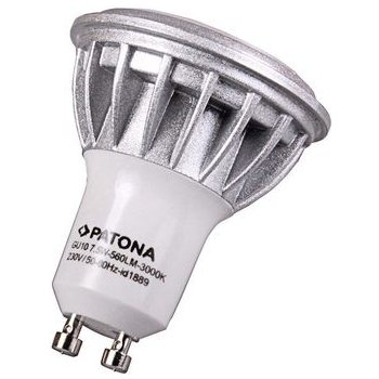 Patona LED žárovka 7.5W GU10 230V MR16 SMD2835 560lm Teplá bílá