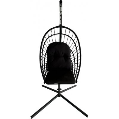 Pro-Tech shop Závěsné skládací křeslo Eris černé 62180 FAT0916 – Zboží Dáma