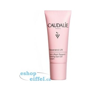 Caudalie Eye & Lip Care Resvératrol lift] Zpevňující oční gelový krém 15 ml