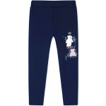 Kugo Dívčí legíny s aplikací zateplené černomodrá – Zboží Dáma