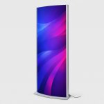 Jansen Displays Světelný plakátový totem Arcuato 2 x A1 rám + grafika – Hledejceny.cz