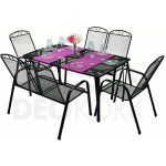 Zahradní kovová sestava RIVER 1+2+2 – Zboží Mobilmania