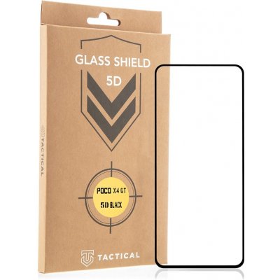 Tactical Glass Shield 5D sklo pro Poco X4 GT Black 8596311190995 – Zboží Mobilmania