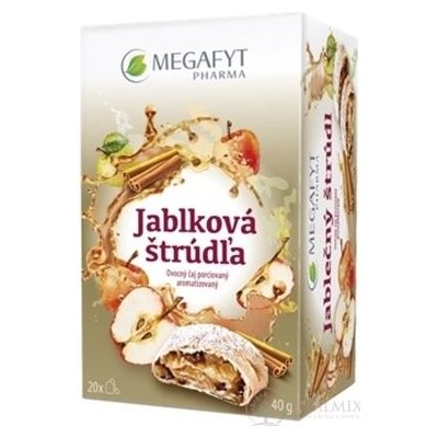 Megafyt Jablečný štrúdl porcovaný čaj 20 x 2 g – Zbozi.Blesk.cz