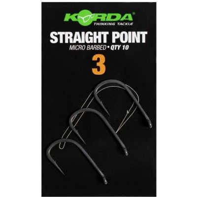 Korda Háčky Straight Point Barbed 10 ks vel.3 – Hledejceny.cz
