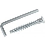 Walteco Spojovací šroub konfirmát 7x50mm + klička, 20 ks , 91541 – Hledejceny.cz