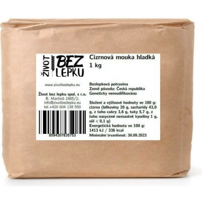 Život bez lepku Čiroková mouka hladká 1 kg – Zboží Dáma