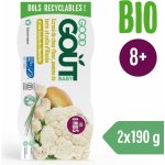 Good Gout Bio Treska pestrá s květákem a brambůrky 2 x 190 g – Zboží Mobilmania