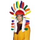 Indiánská čelenka náčelník barevná