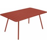 Fermob Luxembourg 165 x 100 cm kovový stůl Zemitě červený – Hledejceny.cz