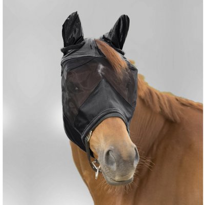 Waldhausen Maska proti hmyzu s ušima Premium černá – Zboží Dáma