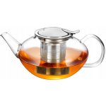 WILMAX Skleněná konvice s kovovou konvičkou na čaj 650 ml – Sleviste.cz