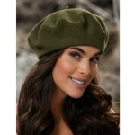 Tonak Flora Woolmark baret olivová – Hledejceny.cz
