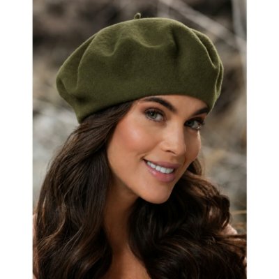 Tonak Flora Woolmark baret olivová – Hledejceny.cz