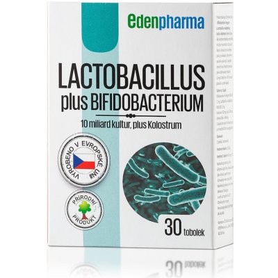 EdenPharma probiotika Plus kolostrum 30 kapslí – Hledejceny.cz