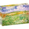 Puzzle Enjoy Vincent Van Gogh: Krajina v Auvers 1000 dílků