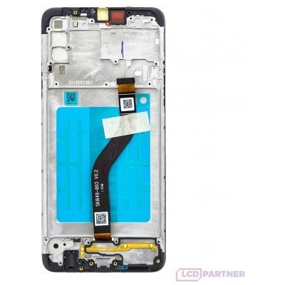 LCD Displej + Dotykové sklo + Rám Samsung Galaxy A20s - originál – Zboží Mobilmania