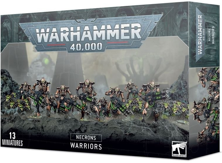 GW Warhammer 40.000 Necron Warriors and Canoptek Scarabs