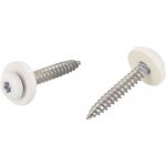 Hlavový lakovaný vrut na parapet 3,9x25 Torx 15 nerez A2 / RAL9016 (200 ks) – Hledejceny.cz