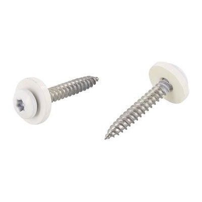 Hlavový lakovaný vrut na parapet 3,9x25 Torx 15 nerez A2 / RAL9016 (200 ks) – Hledejceny.cz