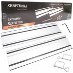 Kraft & Dele Vodicí lišta pro okružní pilu 2x700mm KD10196 – Zboží Mobilmania