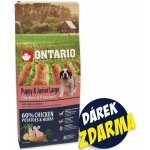 Ontario Puppy & Junior Large Chicken & Potatoes & Herbs 12 kg – Sleviste.cz