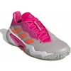 Dámské tenisové boty adidas Barricade W - grey two/solar orange/team shock pink