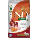 N&D Pumpkin Dog Adult Mini Grain Free Chicken & Pomegranate 2 x 7 kg – Hledejceny.cz