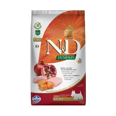 N&D Pumpkin DOG Adult Mini Chicken&Pomegranate 2x7kg