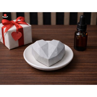 Aromakameny Bílá Maru Aroma kámen Kokoro šedý 1 ks – Hledejceny.cz