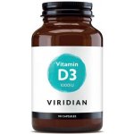 Viridian Vitamin D3 1000iu 90 kapslí – Hledejceny.cz