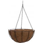 Strend Pro Květináče LC-CocoH-24 ocel / kokos závěsný 35x35x17 cm ST221837 – HobbyKompas.cz