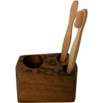 Béžový kamenný stojan na zubní kartáčky Kave Home Macre – Zboží Mobilmania