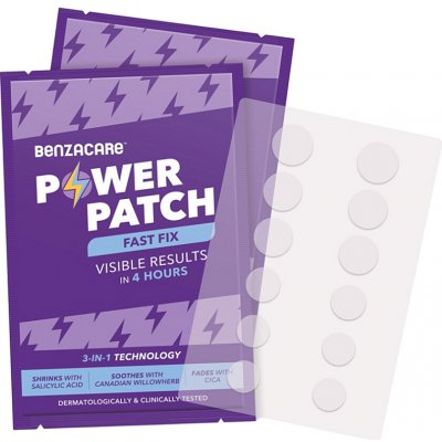 BENZACARE Power Patch 3 v 1 Náplasti na akné 36 ks – Zboží Dáma