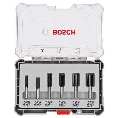 Bosch 6dílná sada frézovacích bitů 2607017466 – Zboží Dáma