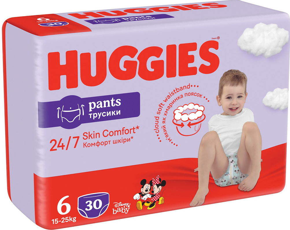 Huggies Pants 6 15-25 kg 30 ks