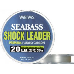 VARIVAS Sea Bass Shock Leader Fluoro 30m 0,405mm 11kg