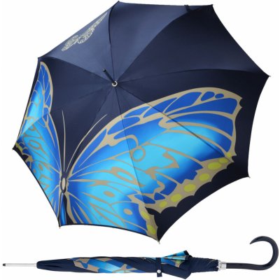 Doppler Manufaktur Elegance Fashion deštník luxusní dámský holový modrý – Zboží Mobilmania