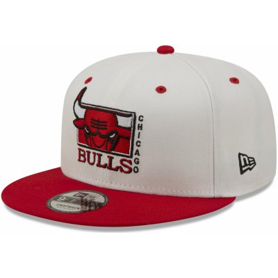 New Era 9FI White Crown NBA Chicago Bulls Official Team Colour – Zboží Mobilmania